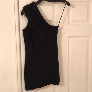 Jarbo Black One Shoulder Top Size 36